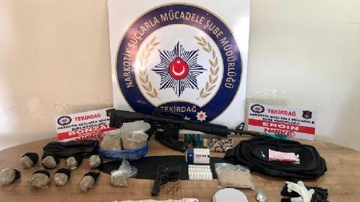 Tekirdağda uyuşturucu operasyonu: 12 gözaltı