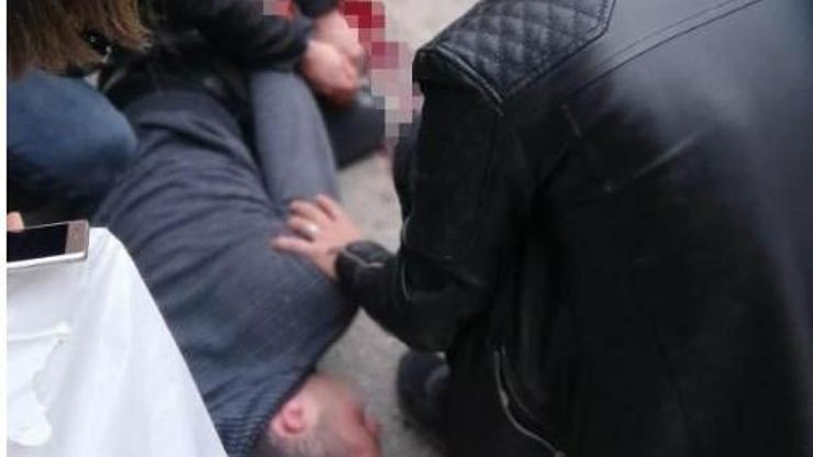 Yan bakma tartışmasında silahla yaralandı