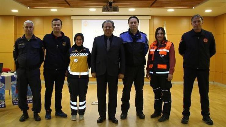 Büyükşehir personeline 112 farkındalık eğitimi