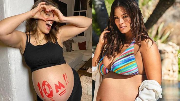 Ashley Graham doğum anını Instagramda paylaştı