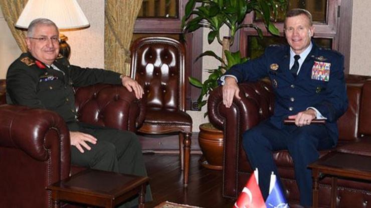 Genelkurmay Başkanı Orgeneral Güler, Orgeneral Wolters ile görüştü