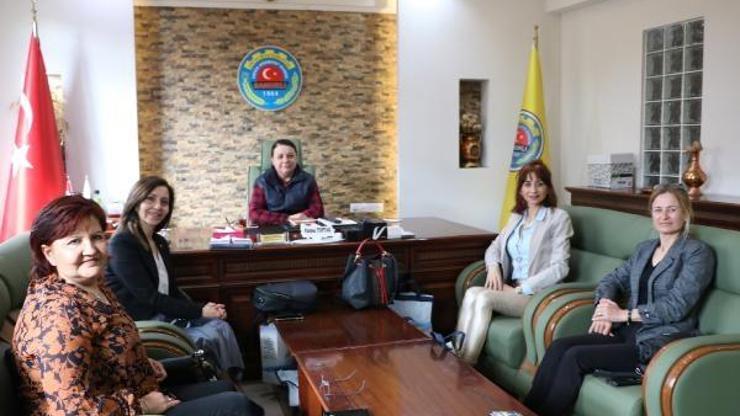Kadın girişimcilerden Toptaşa ziyaret