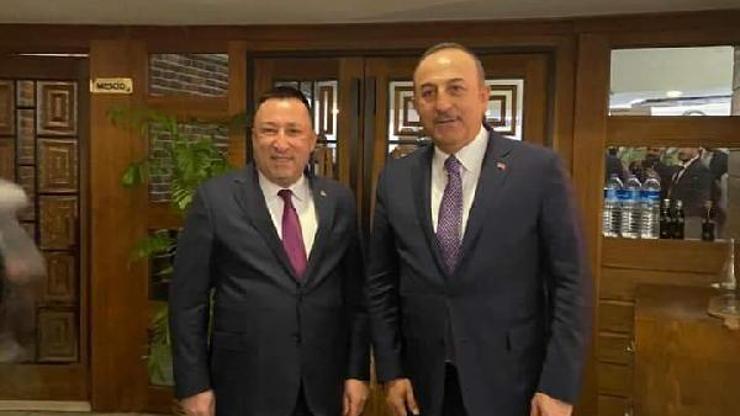 Beyoğlu, Bakan Çavuşoğlu ile görüştü