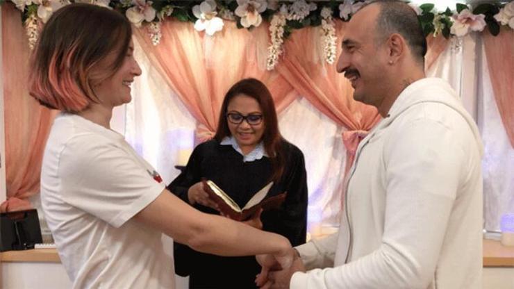 Biray Dalkıran ve yapımcı Asuman Şener Los Angeles’ta evlendi
