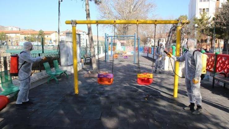 Çankırıda koronavirüs temizliği