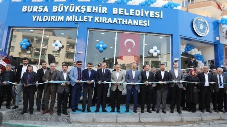 Yıldırıma millet kıraathanesi kazandırıldı