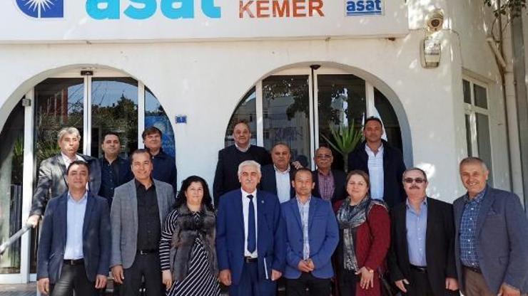 Kemerde muhtarların altyapı talepleri dinlendi