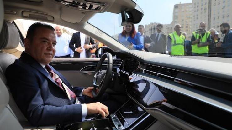 Dumlupınar Bulvarı katlı kavşağı trafiğe açıldı