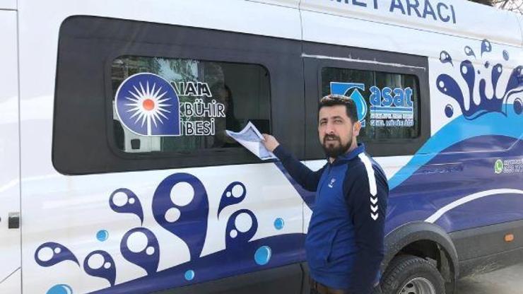 ASATın mobil hizmet aracı ilçelerde