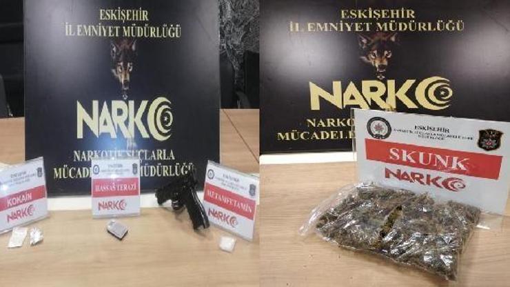 Eskişehir’de uyuşturucu operasyonuna 9 gözaltı