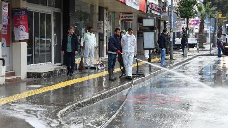 Narlıderede 6 mahalle dezenfekte edildi