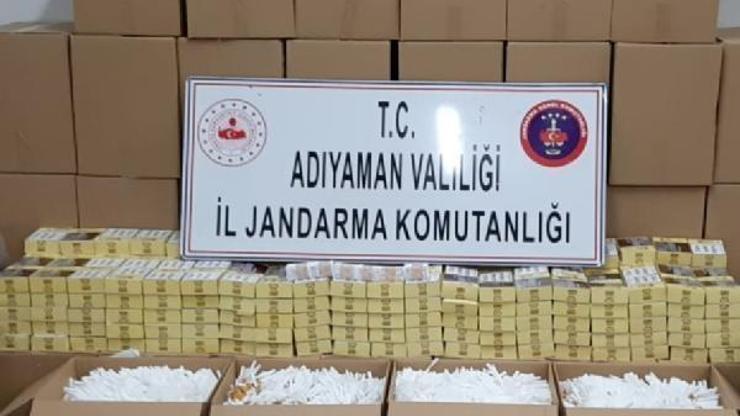 Adıyaman’da kaçakçılığa gözaltı