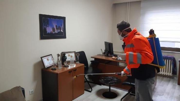 Trabzonda dezenfekte çalışmaları sürüyor