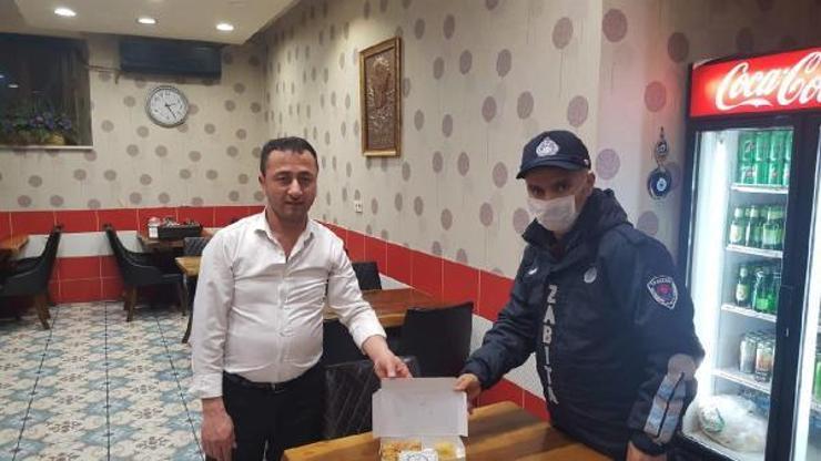 Hamile kadın tatlı aşerince iş zabıtaya düştü