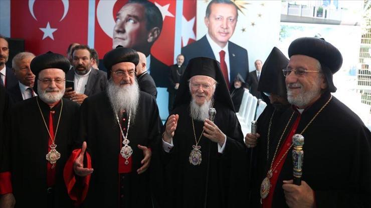 Azınlık cemaatlerinden Milli Dayanışma Kampanyasına destek