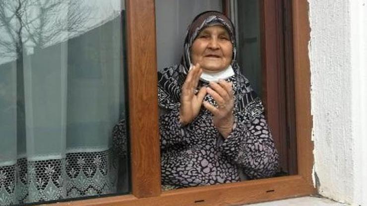 Nazmiye nine, koronavirüsü yendi