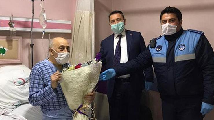 Hastaneye kaldırılmıştı Burhan amcadan haber var