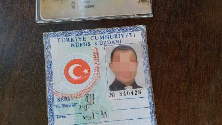 Sahte polis kimliğiyle yakalandı