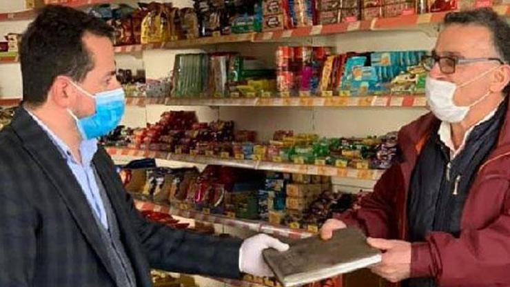 Cami imamı borçları ödediği bakkalın veresiye defterini yaktı