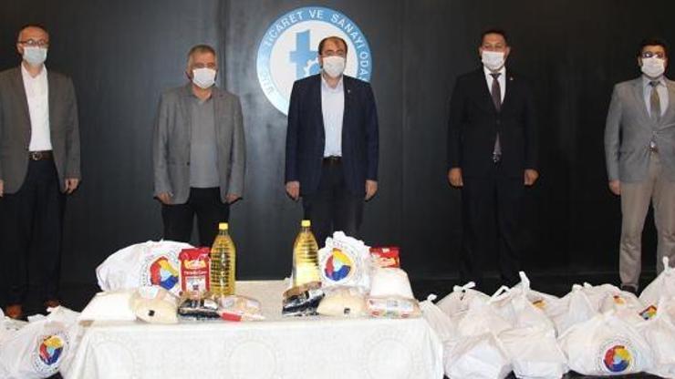 Bucak TSOdan Ramazanlık yardımlar