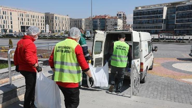 Kocasinanda ihtiyaç sahiplerine hizmet devam ediyor