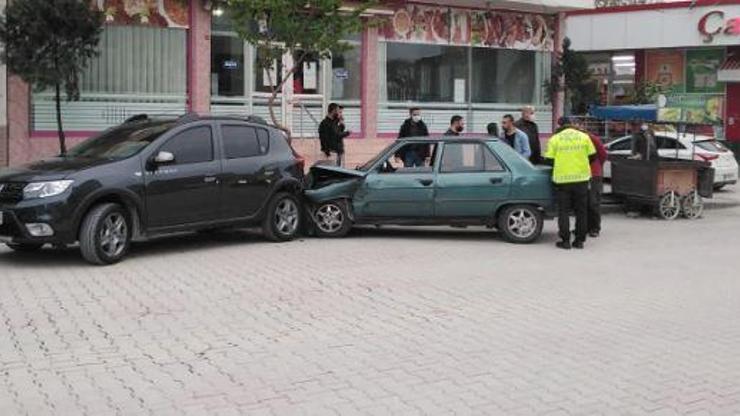 Cezaevinden çıkan adam alkol alıp kaza yaptı