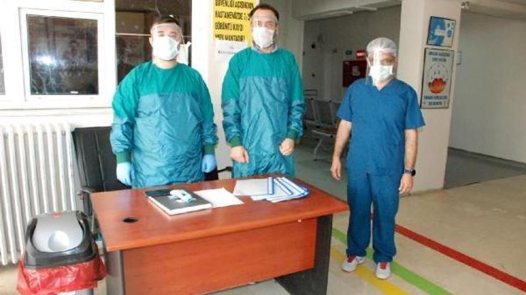 Osmaniyede lise öğretmenleri ve öğrencilerinden siperlik üretimi