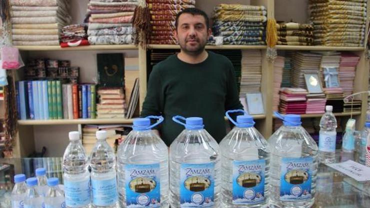 Koronavirüs nedeniyle zemzem satışları durdu