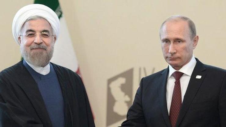 Ruhani ve Putin arasında Astana öncesi görüşme