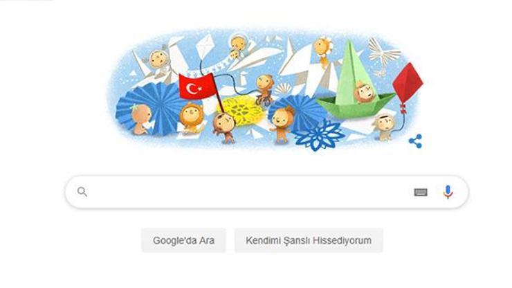 Google, 23 Nisan için özel logo hazırladı