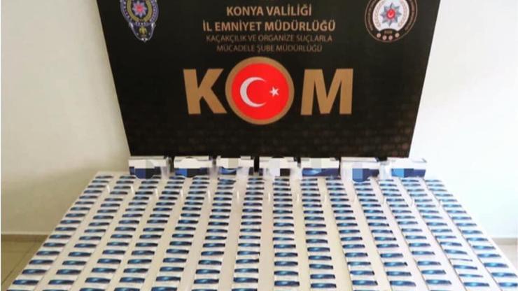 Konya’da 280 adet Covid-19 test kiti yakalandı