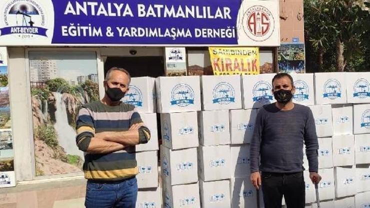 Batmanlılar Derneğinden örnek davranış