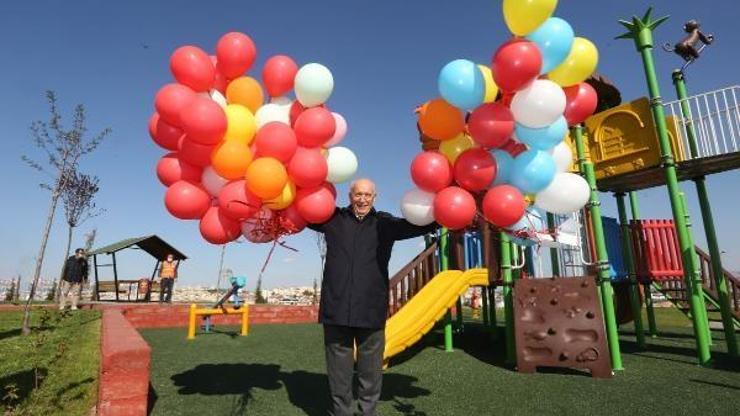 100üncü Yıl 23 Nisan Parkı hizmete açıldı