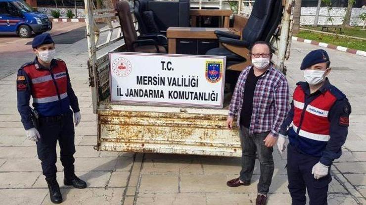 Otel hırsızları yakayı ele verdi