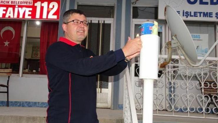 Hisarcıkta Ramazan topunun yerini ses bombası aldı