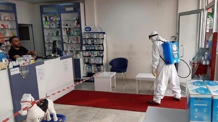 Akdeniz, dezenfektanla ilaçlandı