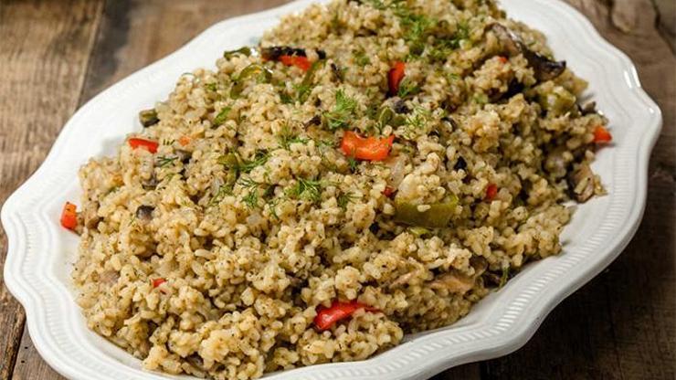 Sebzeli Bulgur Pilavı tarifi