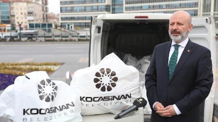 Kocasinan Belediyesinden ihtiyaç sahiplerine gıda yardımı