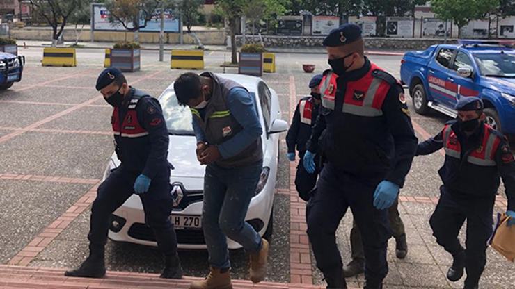 Kablo hırsızları jandarma ekiplerince yakalandı