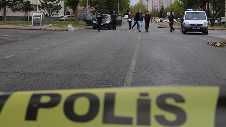 Kayseride trafikte silahlı saldırı