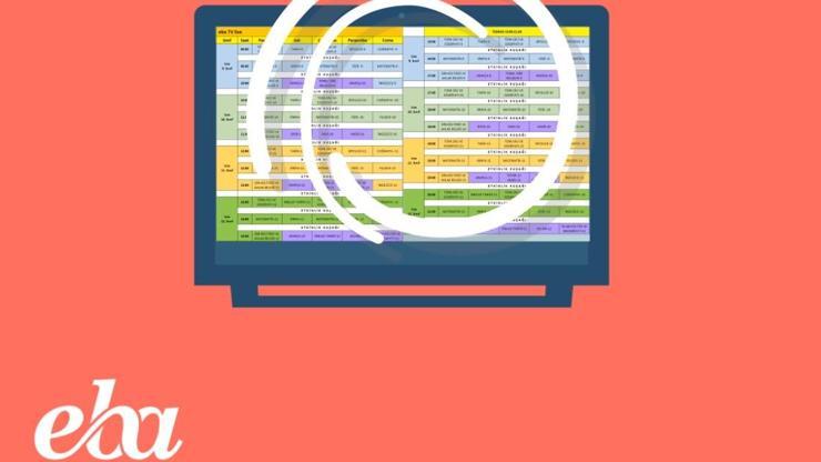 5 Mayıs EBA TV ders programı: İşte, EBA TV canlı yayın sayfası