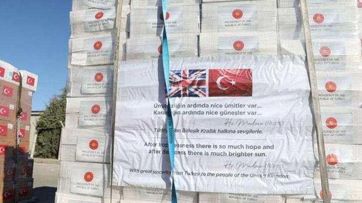 Sağlık Bakanlığından İngiltereye giden malzemelerle ilgili açıklama