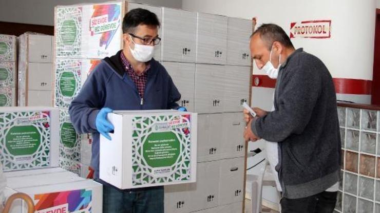 Çankayada esnafa gıda kolisi dağıtılacak