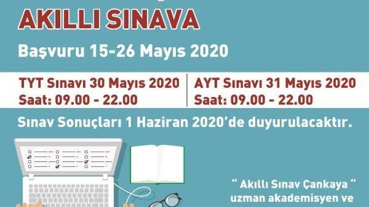 Çankayalı gençlere YKS öncesi akıllı sınav