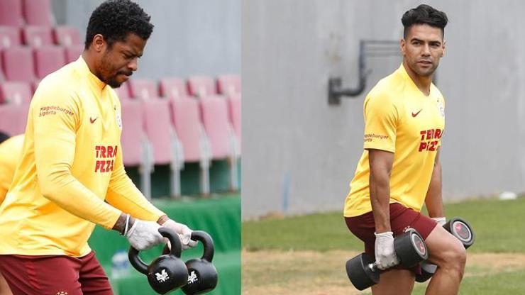 Galatasaray ağırlık çalıştı