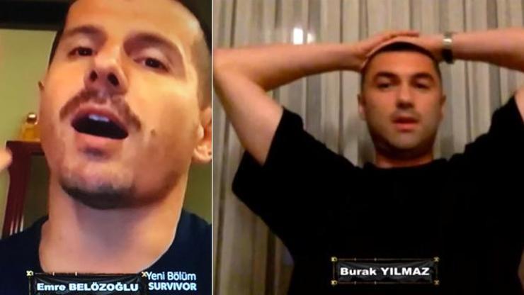 Burak Yılmaz ve Emre Belözoğlu Survivora damga vurdu