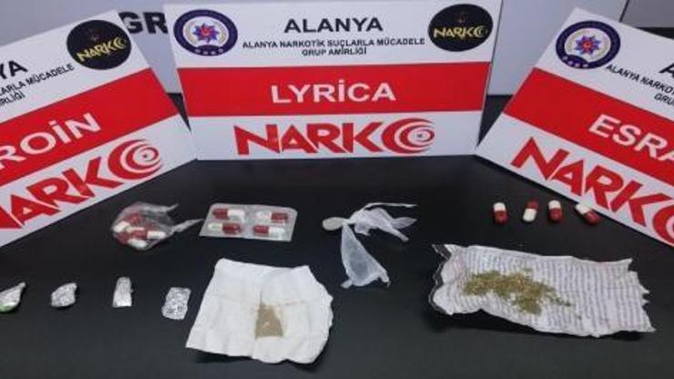 Alanyada uyuşturucu operasyonu: 11 gözaltı