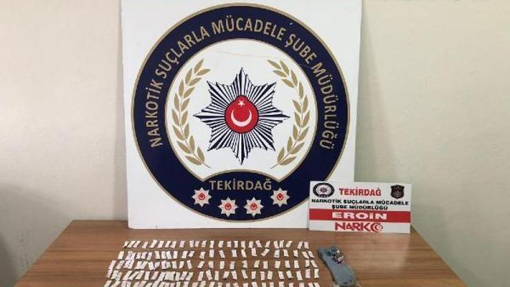 Çorluda sokak satıcılarına operasyon; 5 gözaltı