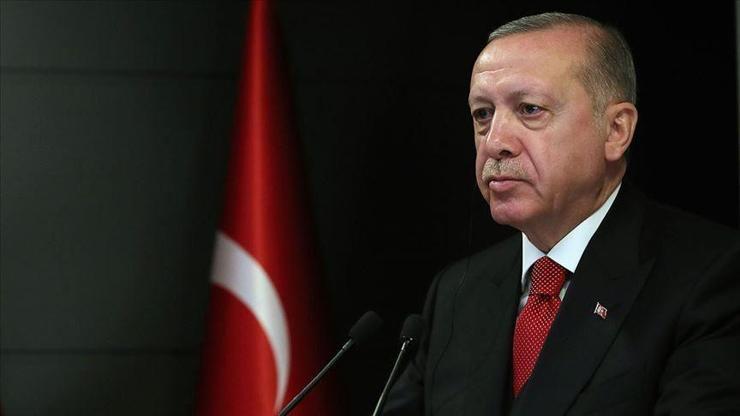 Cumhurbaşkanı Erdoğandan şehit ailesine taziye mesajı