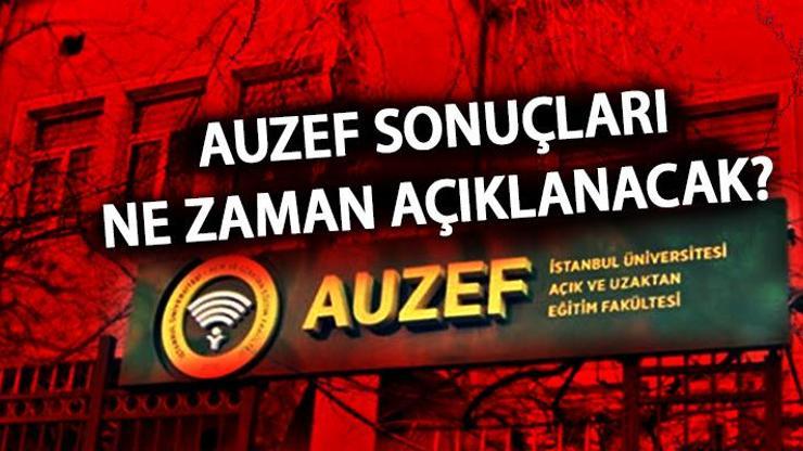 AUZEF vize sınav sonuçları tarafından ne zaman açıklanacak (İÜ AUZEF sonuçları)
